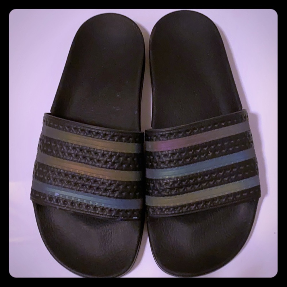 Adidas Adilette slides men's size 8 (women's 10)